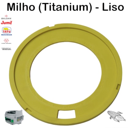 Anel Milho Liso Titanium J.Assy 1020016