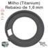 Anel Milho Rebaixo 1,6mm Titanium J.Assy 1020018