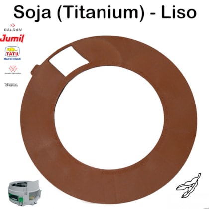 Anel Soja Liso Titanium Esp 4mm (P/ Disco 135F) J.Assy 1020057