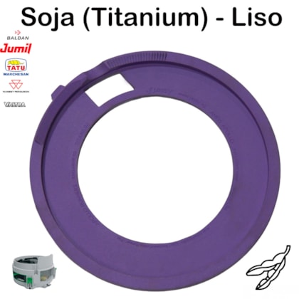 Anel Soja Liso Titanium J.Assy 1020020