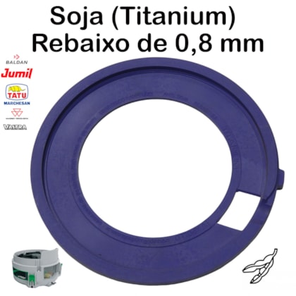 Anel Soja Rebaixo 0,8mm Titanium J.Assy 1020021