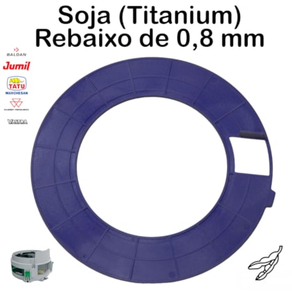 Anel Soja Rebaixo 0,8mm Titanium (P/ Disco 135F) J.Assy 1020054