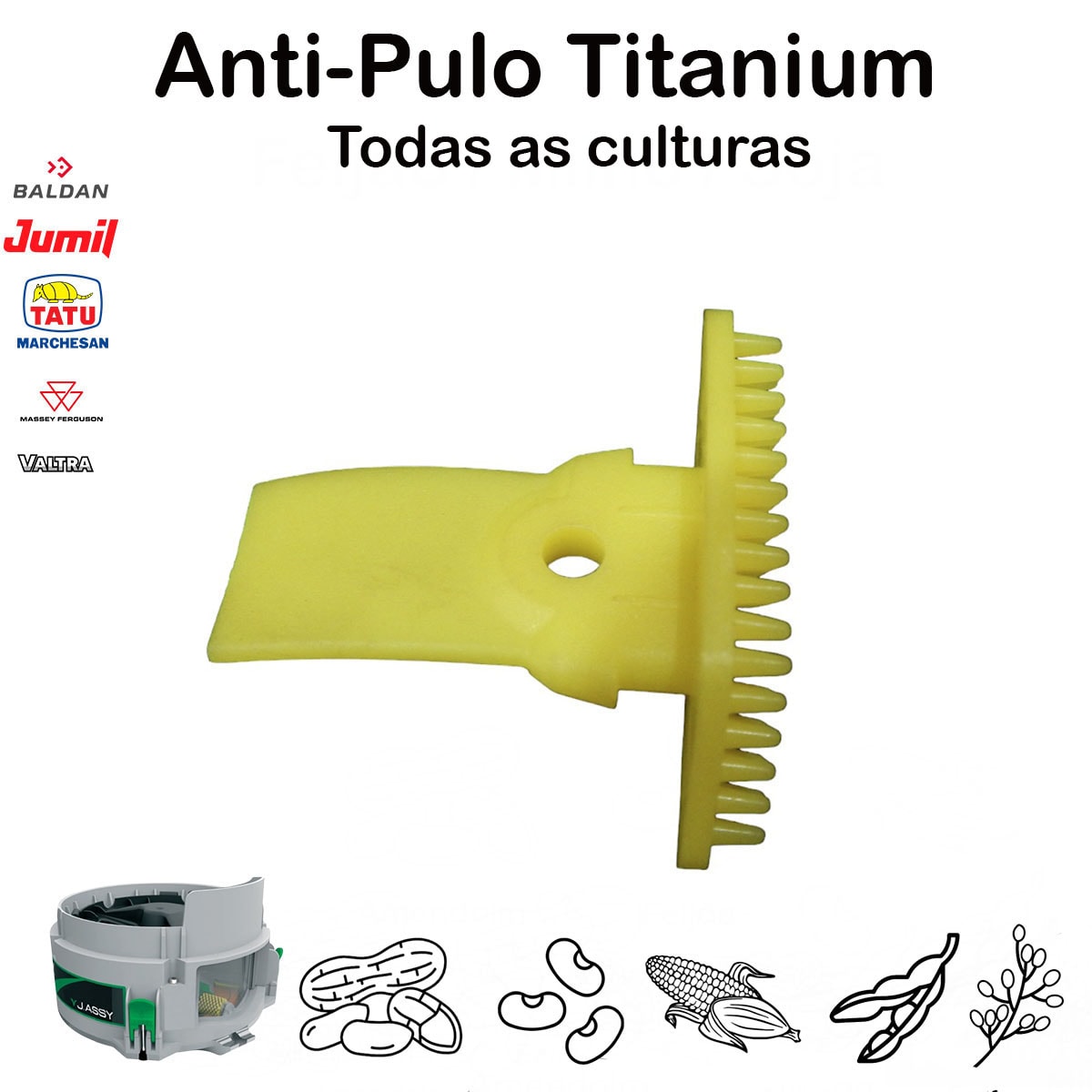Anti-Pulo Titanium J.Assy 2010002 - Loja Novo Campo