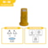 Bico De Pulverização Amarelo HI35 110002 SOLCERA