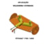 CARDAN QUADRADO SERIE 5000 COMPLETO 105CM AEMCO CC5002/3P RO2/ROAT 0501047952