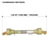 CARDAN QUADRADO SERIE 5000 COMPLETO 105CM AEMCO CC5010/1P BALDAN RPDL 60200501830