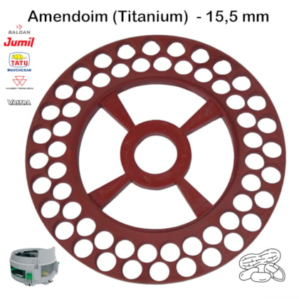 Disco Amendoim 56F 15,5mm Titanium J.Assy 1010147