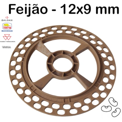 Disco Feijão 56F 12x9mm Universal Rampflow J.Assy 1010104