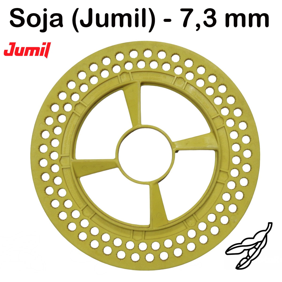 ユリム Disco Soja 90F 8mm Jumil Rampflow J.Assy 1010067 - Loja Novo Campo