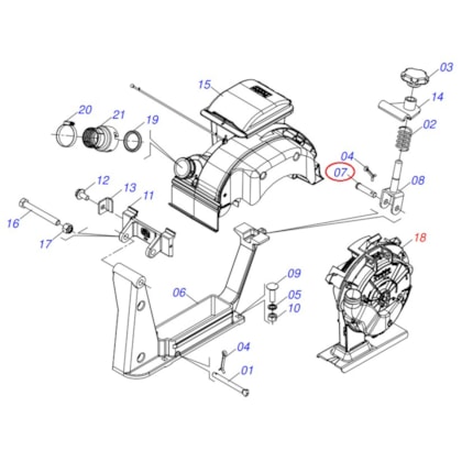 Pino Fixador Precision Planting Plantadeira Tatu/Marchesan 0571014024