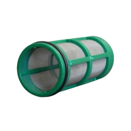 ELEMENTO FILTRO INOX 37,5 X 87,1MM MALHA 100 VERDE C/ 1 ANEL MAGNOJET M501/2