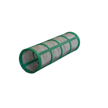 ELEMENTO FILTRO INOX  57 X 201MM MALHA 100 VERDE S/ ANEIS MAGNOJET M502/10