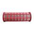 ELEMENTO FILTRO OCTUPLO INOX 108 X 286MM MALHA 30 VERMELHO MAGNOJET M691/1