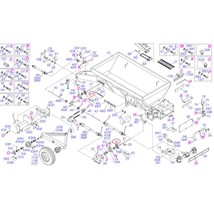 Engrenagem 7Z P15,87 FR1.1/2 Distribuidor DCCO/DCA Tatu/Marchesan 0502040728