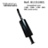 ESCAPAMENTO SILENCIOSO OVAL CURTO 1280R/1580/1780/985 VALTRA/VALMET 81151001 TRATORRES TR21013