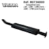 ESCAPAMENTO SILENCIOSO OVAL LONGO TRATOR 148/1280/1580/1780 VALTRA/VALMET 80736000 TR21019
