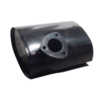 ESCAPAMENTO SILENCIOSO OVAL TRATOR 5275/5285/5290 MASSEY FERGUSON 3808586 TRATORRES TR20025