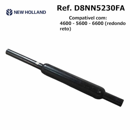 ESCAPAMENTO SILENCIOSO RETO TRATOR 4600/5600/6600 FORD/NEW HOLLAND D8NN5230FA TRATORRES TR22003