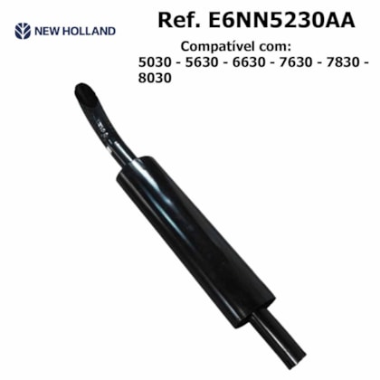 ESCAPAMENTO SILENCIOSO TRATOR 4610/5610/6610/7610/7810 FORD/NEW HOLLAND E6NN5230AA TRATORRES TR22005