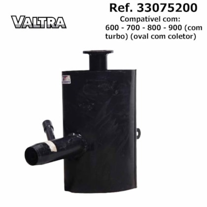 ESCAPAMENTO SILENCIOSO TRATOR 600/700/800/900(TURBO) VALTRA/VALMET 33075200 TRATORRES TR21030