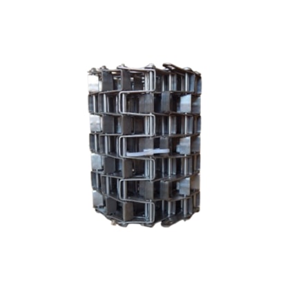 ESTEIRA INOX 170MM REFORÇADA KOMANDER SIMILAR KAMAQ 05000539 (REFORÇADA)