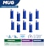 Kit Bico Pulverização MUG03 Azul Gostas Ultra Grossas (10 unidades)