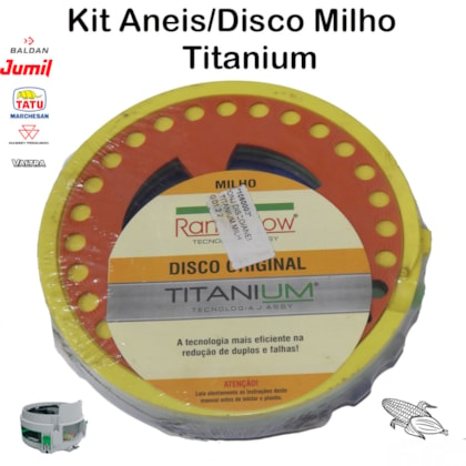 Kit Disco/Anel Milho Titanium 28F J.Assy 1060002