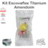 Kit Escovaflex Amendoim Titanium J.Assy 1050030