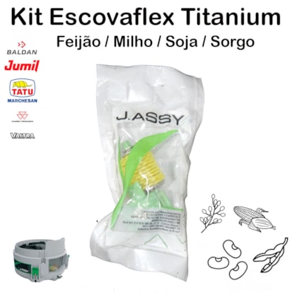 Kit Escovaflex Milho/Feijão/Soja/Sorgo Titanium J.Assy 1050007