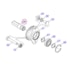 LUVA SEXTAVADA 90 ULTRA FLEX PP CABO ACO PLANTADEIRA TATU/MARCHESAN 0581017960