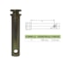 PINO TERCEIRO PONTO ARADO 1 X 105MM FURO 11,5MM C/ CANAL MASSEY FERGUSON 50X 831513