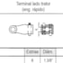 Terminal 1.3/8 6Z Trator Engate Rápido Duplo Série 008 Aemco 008001